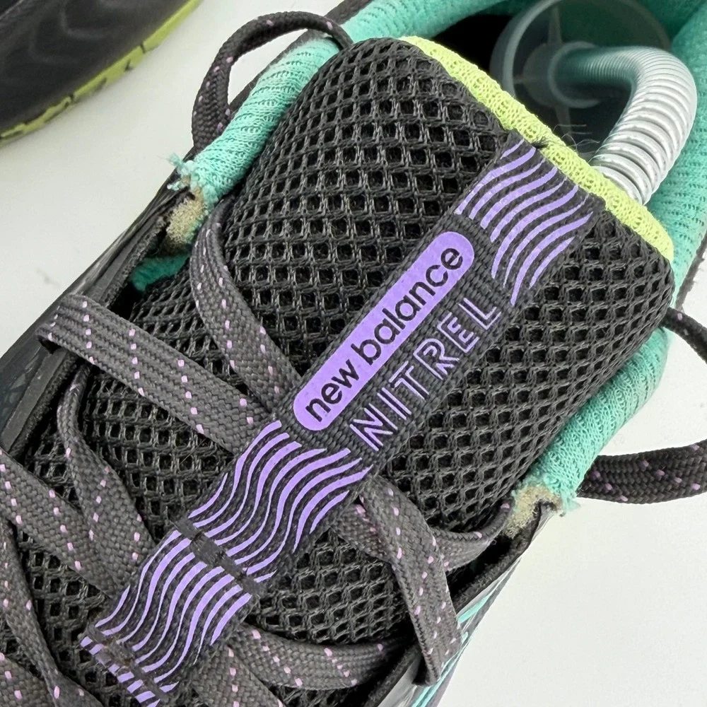 New Balance Nitrel v5 Trail Running Shoes Mens 11 Black‎ Purple WTNTRLL5 Hike